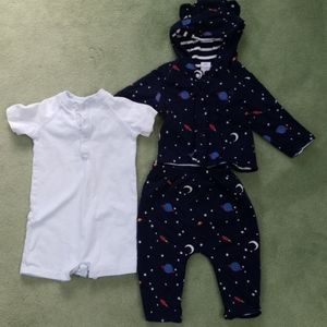 Gap reversible hoodie set & Ralph Lauren romper